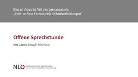 p2p #03/09 - Offene Sprechstunde mit Jöran Muuß-Merholz by Erklärvideos und Bildungsfernsehen