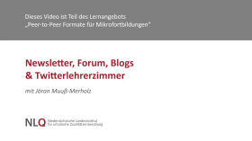 p2p #04/09 - Newsletter, Forum, Blogs & Twitterlehrerzimmer mit Jöran Muuß-Merholz by Erklärvideos und Bildungsfernsehen