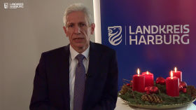 Weihnachtsgrüße 2021 Landrat Rainer Rempe by Landkreis Harburg