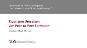 p2p #08/09 - Tipps zum Umsetzen von Peer-to-Peer Formaten mit Jöran Muuß-Merholz by Erklärvideos und Bildungsfernsehen