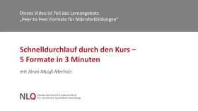 p2p #09/09 - Schnelldurchlauf durch den Kurs – 5 Formate in 3 Minuten mit Jöran Muuß-Merholz by Erklärvideos und Bildungsfernsehen